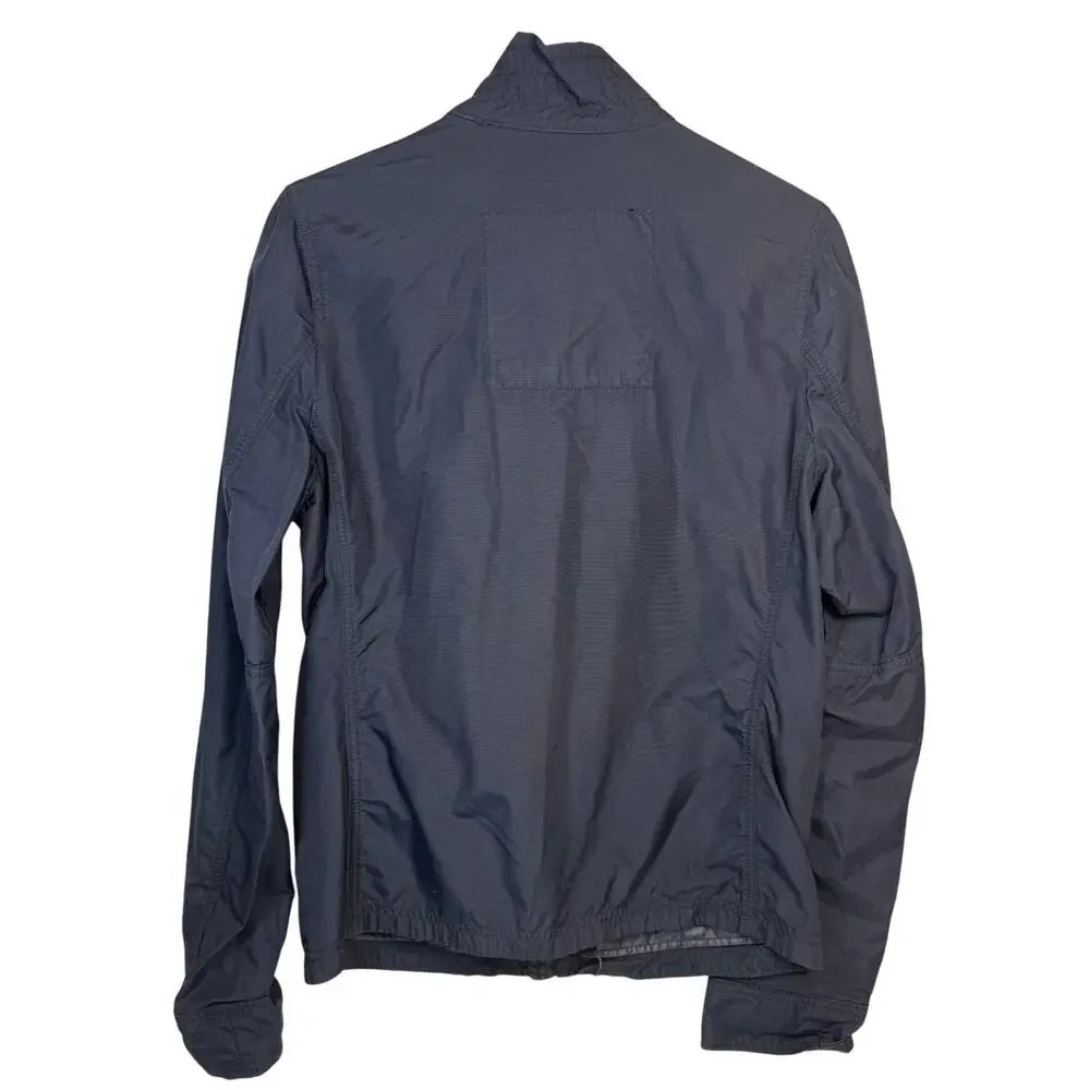 Hollister Nylon Lightweight Navy Jacket Mens Medium NWOT